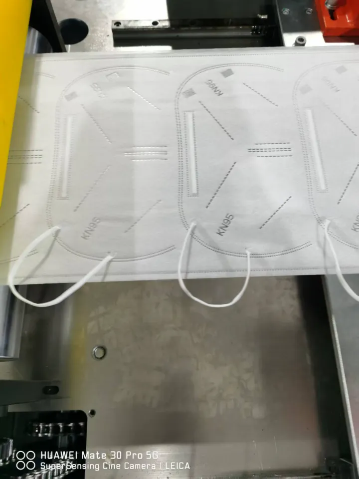 高速口罩机自动化产线