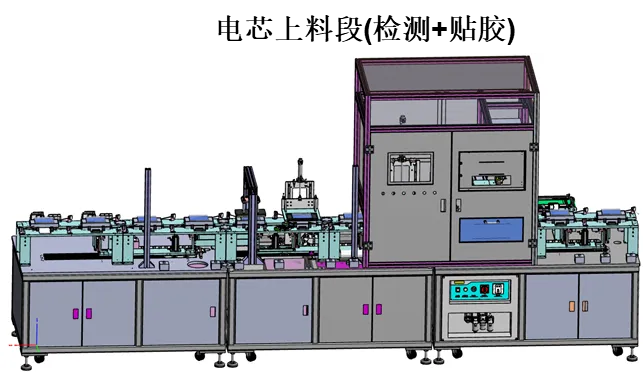 动力锂电池方壳模组 PACK 线